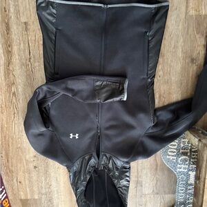 Under Armour Black Full-Zip jacket